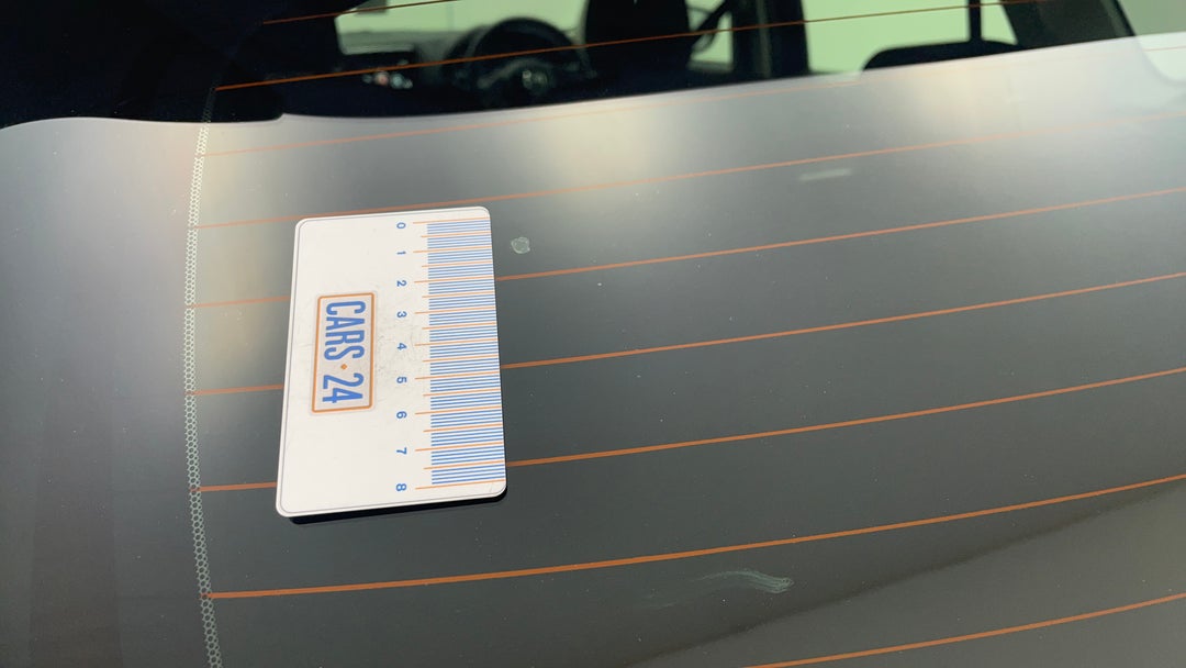Windshield Rear Tinting scratched