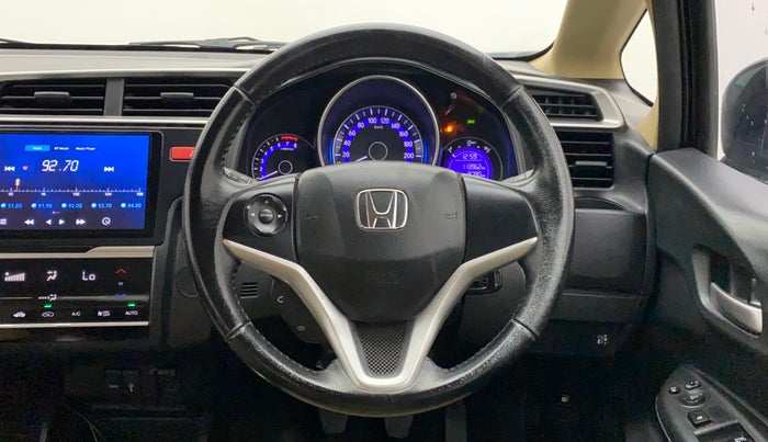 2015 Honda Jazz 1.2L I-VTEC V, Petrol, Manual, 1,13,962 km, Steering Wheel Close Up