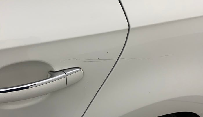 2021 Skoda Rapid STYLE AT TSI, Petrol, Automatic, 8,608 km, Rear left door - Minor scratches
