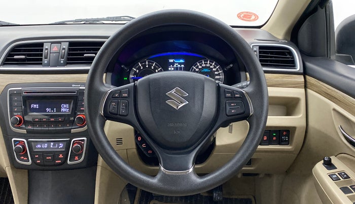 2019 Maruti Ciaz DELTA 1.5 SHVS MT PETROL, Petrol, Manual, 31,630 km, Steering Wheel Close Up