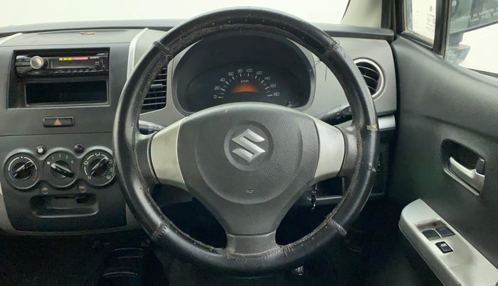 2012 Maruti Wagon R 1.0 LXI CNG, CNG, Manual, 41,472 km, Steering Wheel Close Up