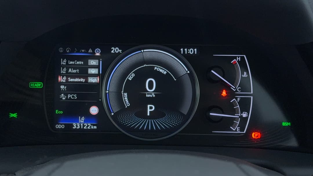 2023 Lexus Es300h Luxury (hybrid), Automatic, 33122 km, Odometer View