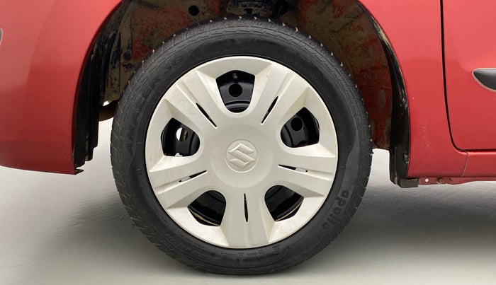 2014 Maruti Wagon R 1.0 VXI, Petrol, Manual, 18,870 km, Left Front Wheel