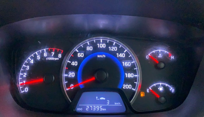 2015 Hyundai Grand i10 MAGNA 1.2 VTVT, Petrol, Manual, 27,394 km, Odometer Image