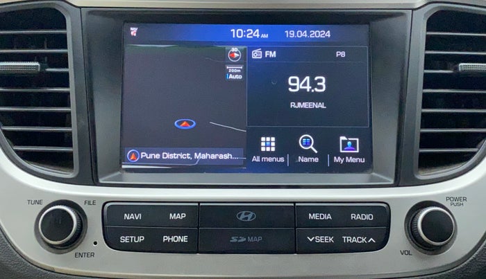2018 Hyundai Verna 1.6 CRDI SX + AT, Diesel, Automatic, 50,653 km, Infotainment System