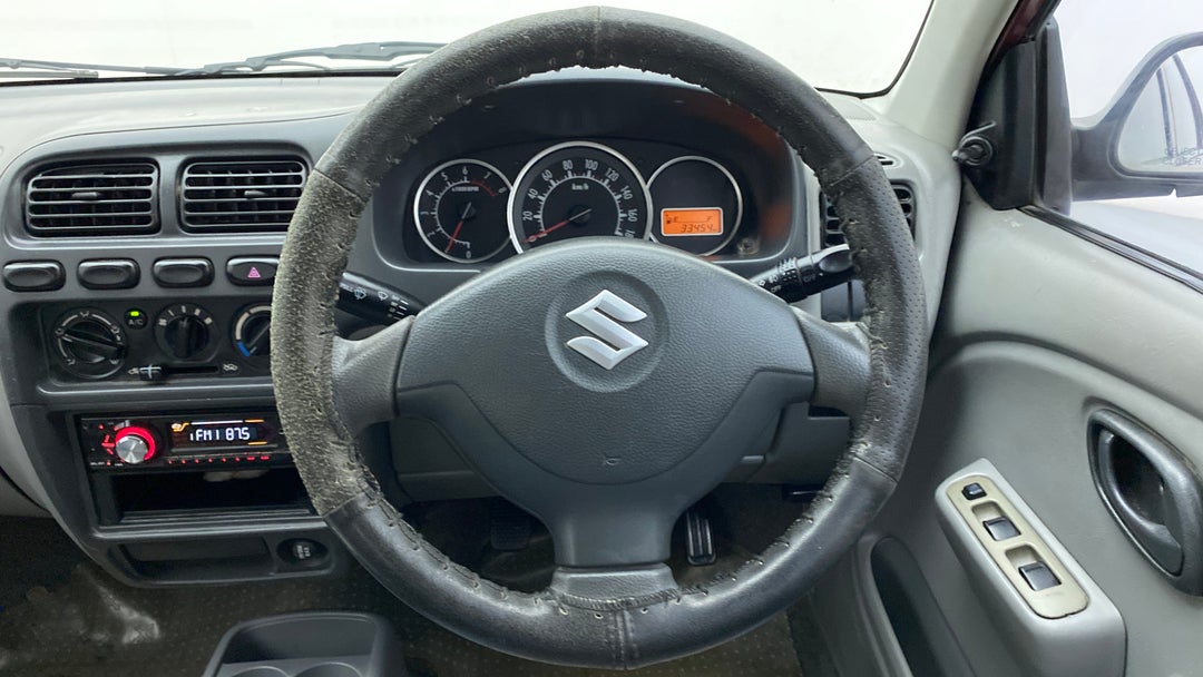 Steering Wheel Close Up