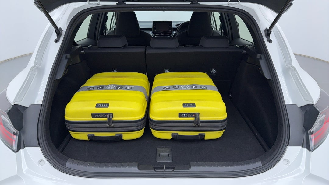Boot Inside View with Luggage