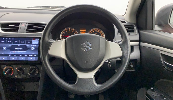 2014 Maruti Swift VXI, Petrol, Manual, 90,492 km, Steering Wheel Close Up