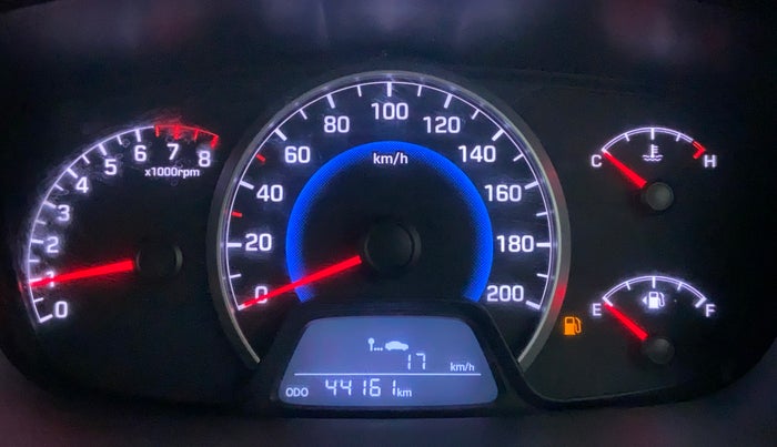 2013 Hyundai Grand i10 MAGNA 1.2 VTVT, Petrol, Manual, 44,113 km, Odometer Image