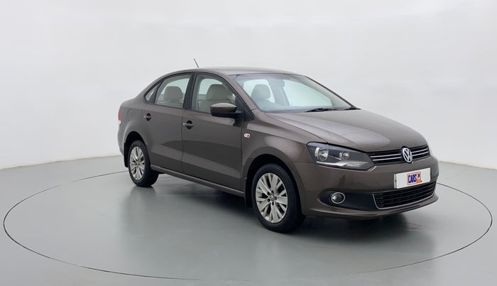 2015 Volkswagen Vento HIGHLINE 1.2 TSI AT, Petrol, Automatic, 39,741 km, Right Front Diagonal