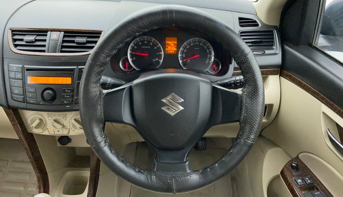 2014 Maruti Swift Dzire VXI 1.2 BS IV, Petrol, Manual, 48,291 km, Steering Wheel Close Up