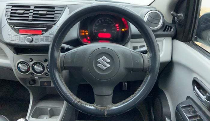 2009 Maruti A Star VXI, Petrol, Manual, 94,540 km, Steering Wheel Close-up