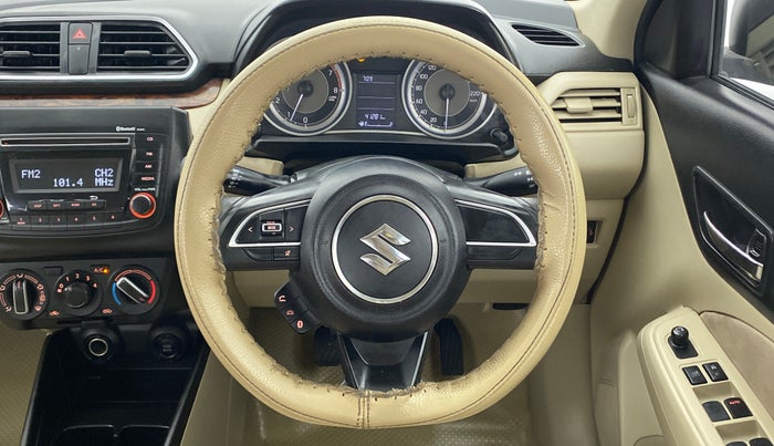 2017 Maruti Dzire VXI, Petrol, Manual, Steering Wheel Close Up