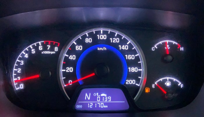 2017 Hyundai Grand i10 SPORTZ AT 1.2 KAPPA VTVT, Petrol, Automatic, 12,226 km, Odometer Image