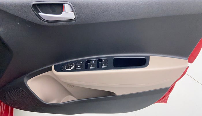 2017 Hyundai Grand i10 SPORTZ AT 1.2 KAPPA VTVT, Petrol, Automatic, 12,226 km, Driver Side Door Panels Control