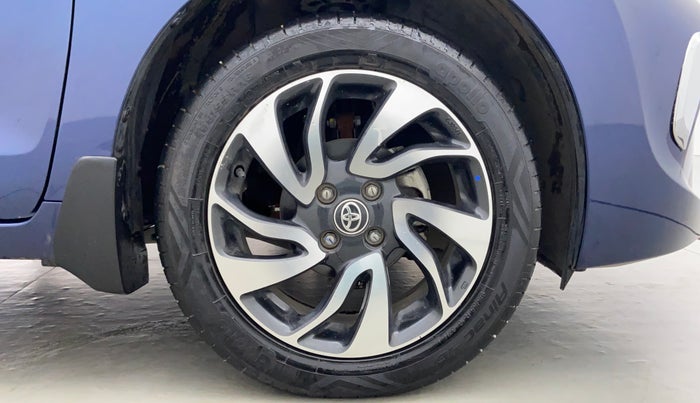 2019 Toyota Glanza V CVT, Petrol, Automatic, 2,722 km, Right Front Tyre