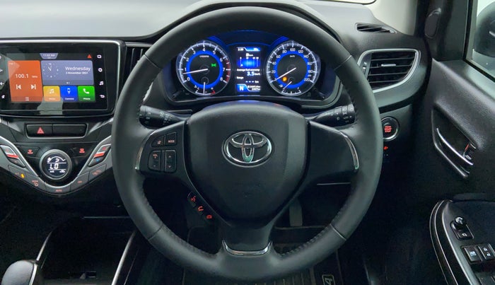 2019 Toyota Glanza V CVT, Petrol, Automatic, 2,722 km, Steering Wheel Close-up