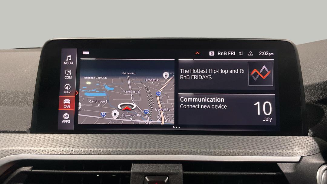 2021 BMW X3 xDrive30i M Sport, Automatic, 72232 km, Infotainment System