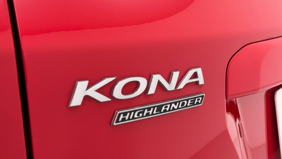 2022 Hyundai Kona Highlander Elect Srf Ext Range, Automatic, 64100 km, Badge (Boot Left Side)