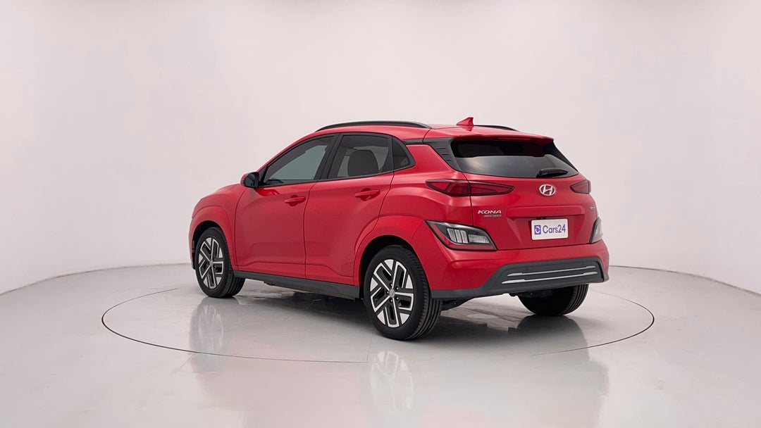 2022 Hyundai Kona Highlander Elect Srf Ext Range, Automatic, 64100 km, Left Back Diagonal (45- Degree) View