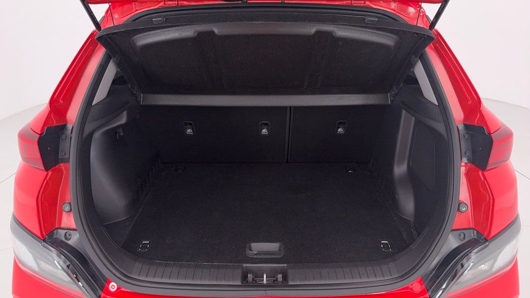 2022 Hyundai Kona Highlander Elect Srf Ext Range, Automatic, 64100 km, Boot Inside View