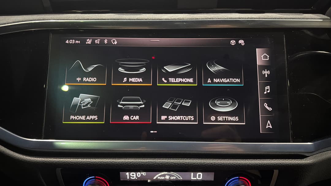 2020 Audi Q3 40 Tfsi Quattro S Line, Automatic, 57935 km, Infotainment System