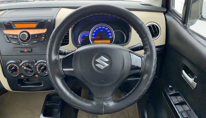 2018 Maruti Wagon R 1.0 VXI, Petrol, Manual, 23,544 km, Steering Wheel Close Up