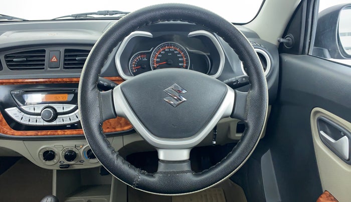 2015 Maruti Alto K10 VXI P, Petrol, Manual, 5,919 km, Steering Wheel Close Up