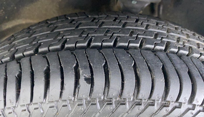 2015 Maruti Alto K10 VXI P, Petrol, Manual, 5,919 km, Left Front Tyre Tread