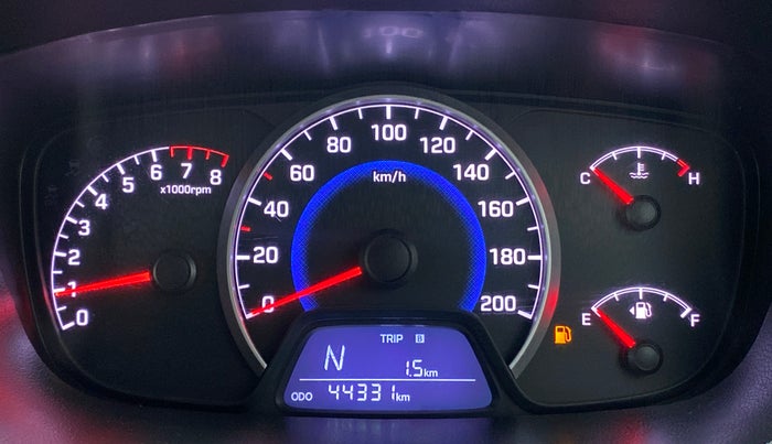 2016 Hyundai Grand i10 1.2 ASTA (O) AT, Petrol, Automatic, 44,403 km, Odometer Image