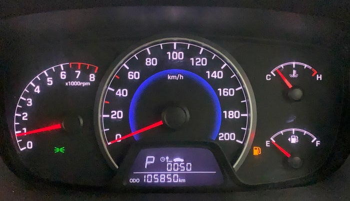 2014 Hyundai Grand i10 ASTA AT 1.2 KAPPA VTVT, CNG, Automatic, 1,05,850 km, Odometer Image