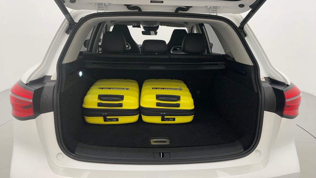 Boot Inside View with Luggage