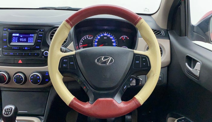 2016 Hyundai Xcent SX 1.2, Petrol, Manual, 35,480 km, Steering Wheel Close Up