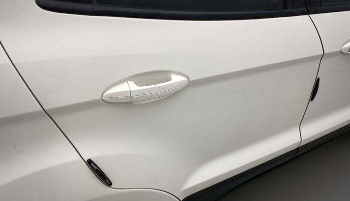 2017 Ford Ecosport TITANIUM 1.5L DIESEL, Diesel, Manual, 89,380 km, Right rear door - Minor scratches