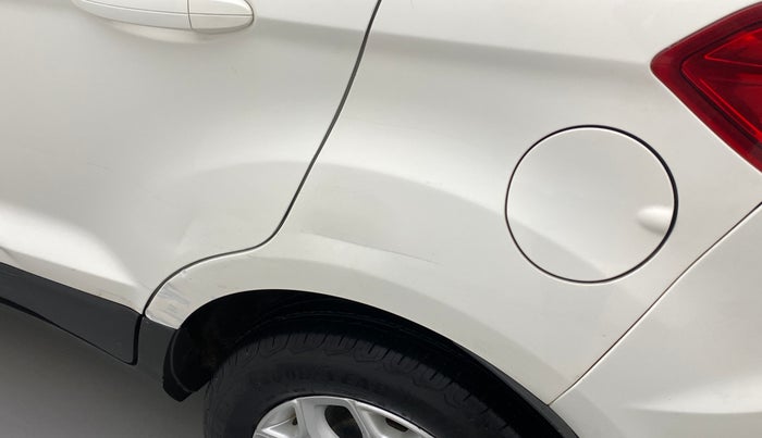 2017 Ford Ecosport TITANIUM 1.5L DIESEL, Diesel, Manual, 89,380 km, Left quarter panel - Minor scratches