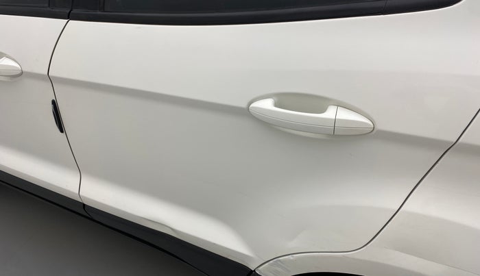 2017 Ford Ecosport TITANIUM 1.5L DIESEL, Diesel, Manual, 89,380 km, Rear left door - Slightly dented