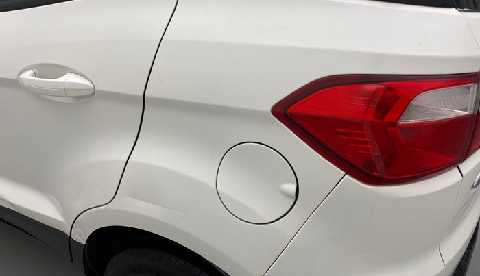2017 Ford Ecosport TITANIUM 1.5L DIESEL, Diesel, Manual, 89,380 km, Left quarter panel - Slightly dented