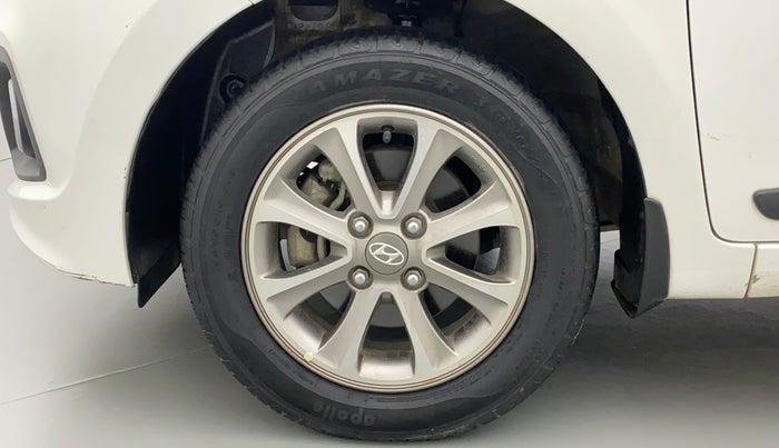 2016 Hyundai Grand i10 ASTA 1.2 KAPPA VTVT, Petrol, Manual, 42,473 km, Left Front Wheel