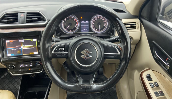 2017 Maruti Dzire ZDI PLUS, Diesel, Manual, 72,139 km, Steering Wheel Close Up
