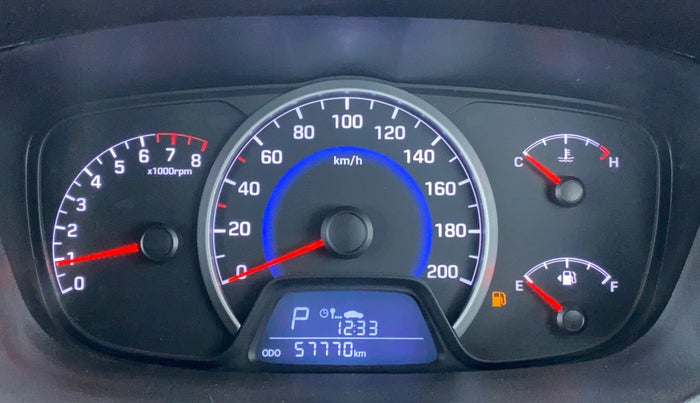 2014 Hyundai Grand i10 ASTA 1.2 AT VTVT, Petrol, Automatic, 57,770 km, Odometer Image