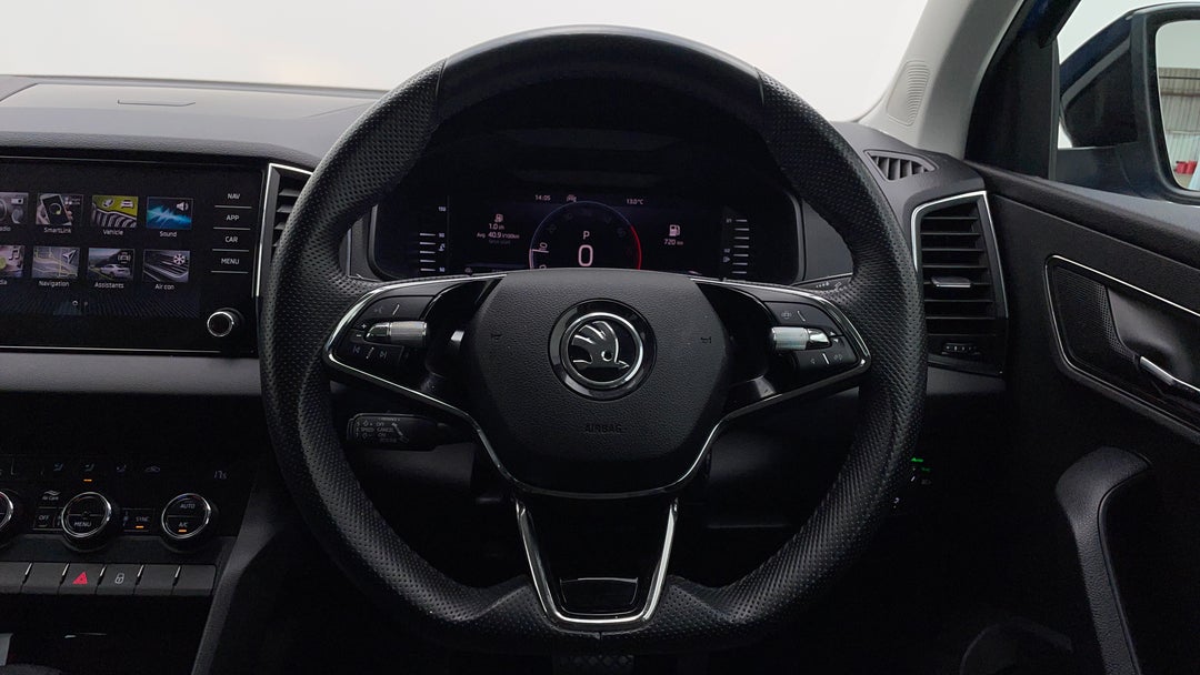 Steering Wheel Close-up