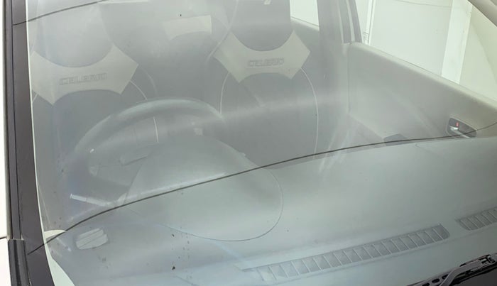 2018 Maruti Celerio VXI CNG, CNG, Manual, 38,117 km, Front windshield - Minor spot on windshield