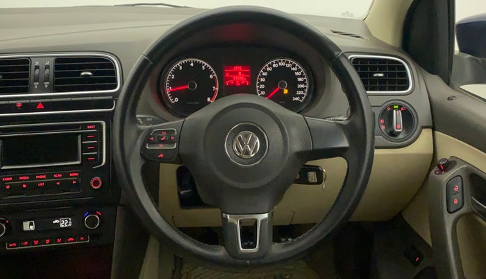 2012 Volkswagen Vento HIGHLINE 1.6 MPI, Petrol, Manual, 93,393 km, Steering Wheel Close Up