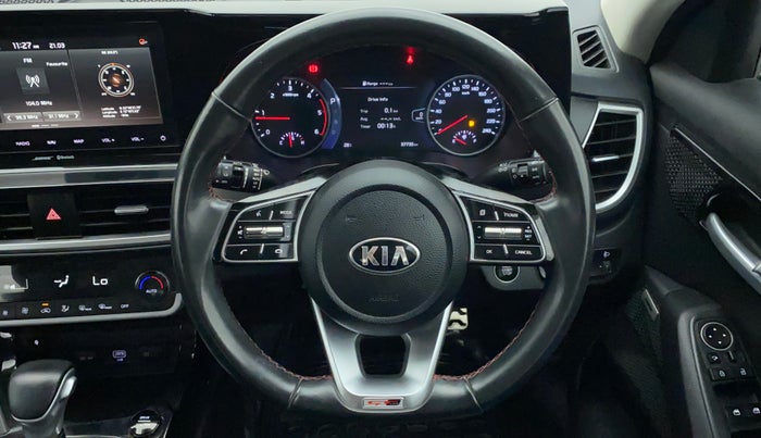 2021 KIA SELTOS GTX PLUS AT 1.5 DIESEL, Diesel, Automatic, 37,735 km, Steering Wheel Close Up