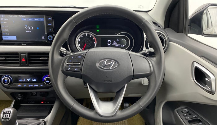 2020 Hyundai GRAND I10 NIOS Asta Petrol, Petrol, Manual, 19,256 km, Steering Wheel Close Up