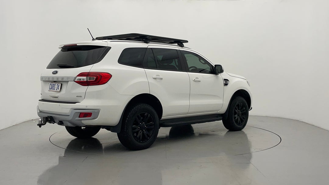 2019 Ford Everest Trend (4wd 7 Seat), Automatic, 143623 km, Right Back Diagonal (45- Degree) View