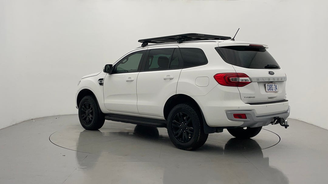 2019 Ford Everest Trend (4wd 7 Seat), Automatic, 143623 km, Left Back Diagonal (45- Degree) View