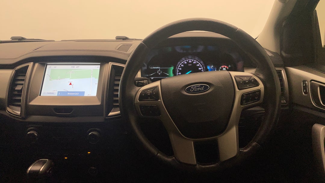 2019 Ford Everest Trend (4wd 7 Seat), Automatic, 143623 km, Steering Wheel Close-up