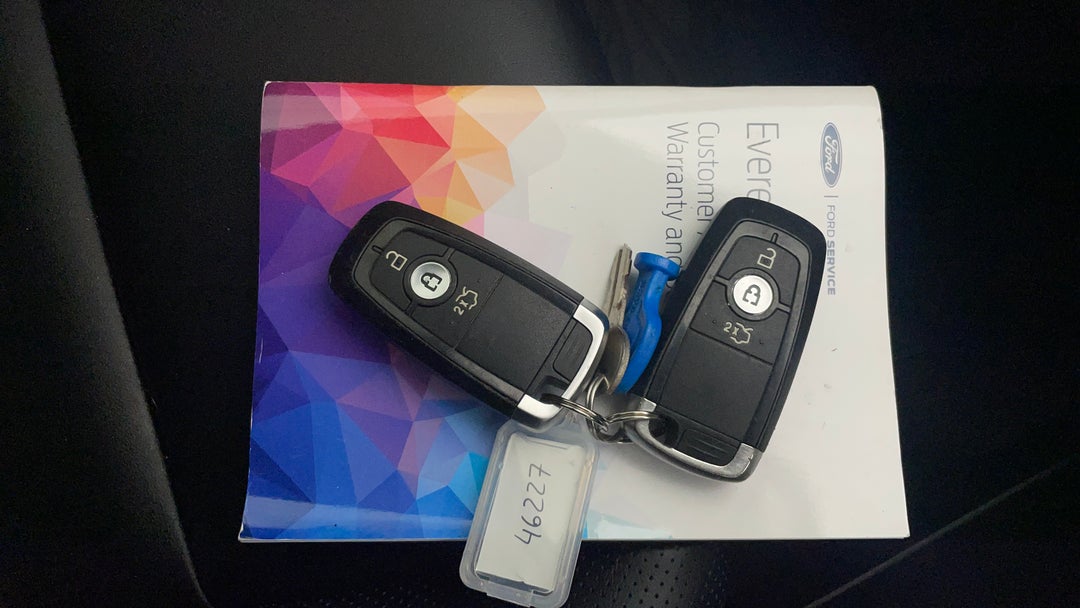 2019 Ford Everest Trend (4wd 7 Seat), Automatic, 143623 km, Key Close-up