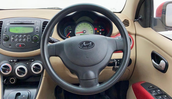 2009 Hyundai i10 SPORTZ 1.2 AT, Petrol, Automatic, 34,873 km, Steering Wheel